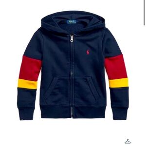 Ralph Lauren Toddler Corduroy-Logo Fleece Full-Zip Hoodie